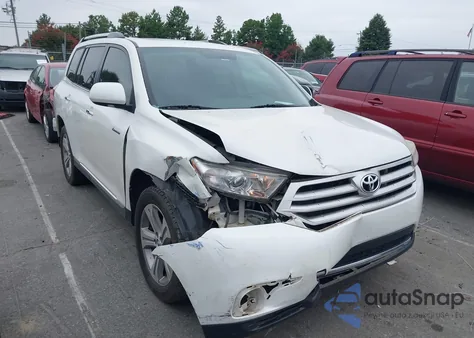 2013 Toyota Highlander Limited V6 from USA, damaged, VIN 5TDYK3EH0DS135768